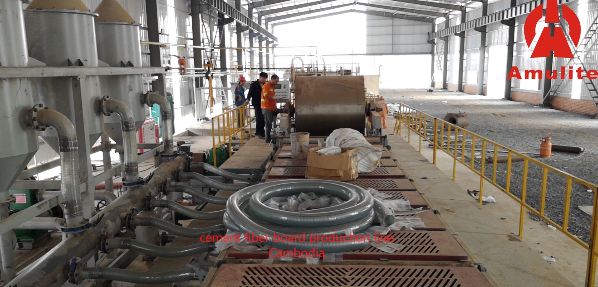 Semi-Automatic Gypsum Board Making Machine