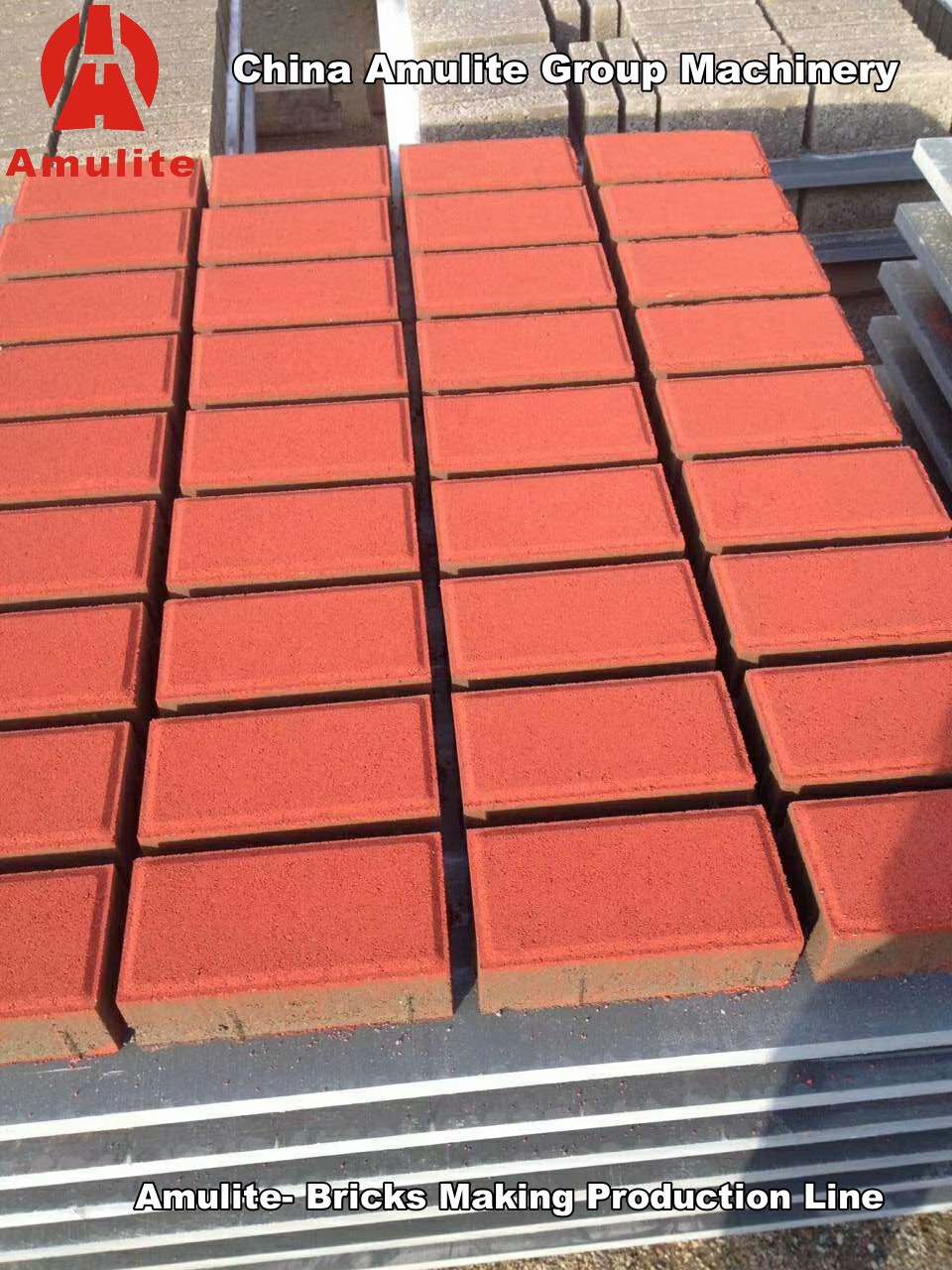 Semi-Automatic Garden Brick Making Machine