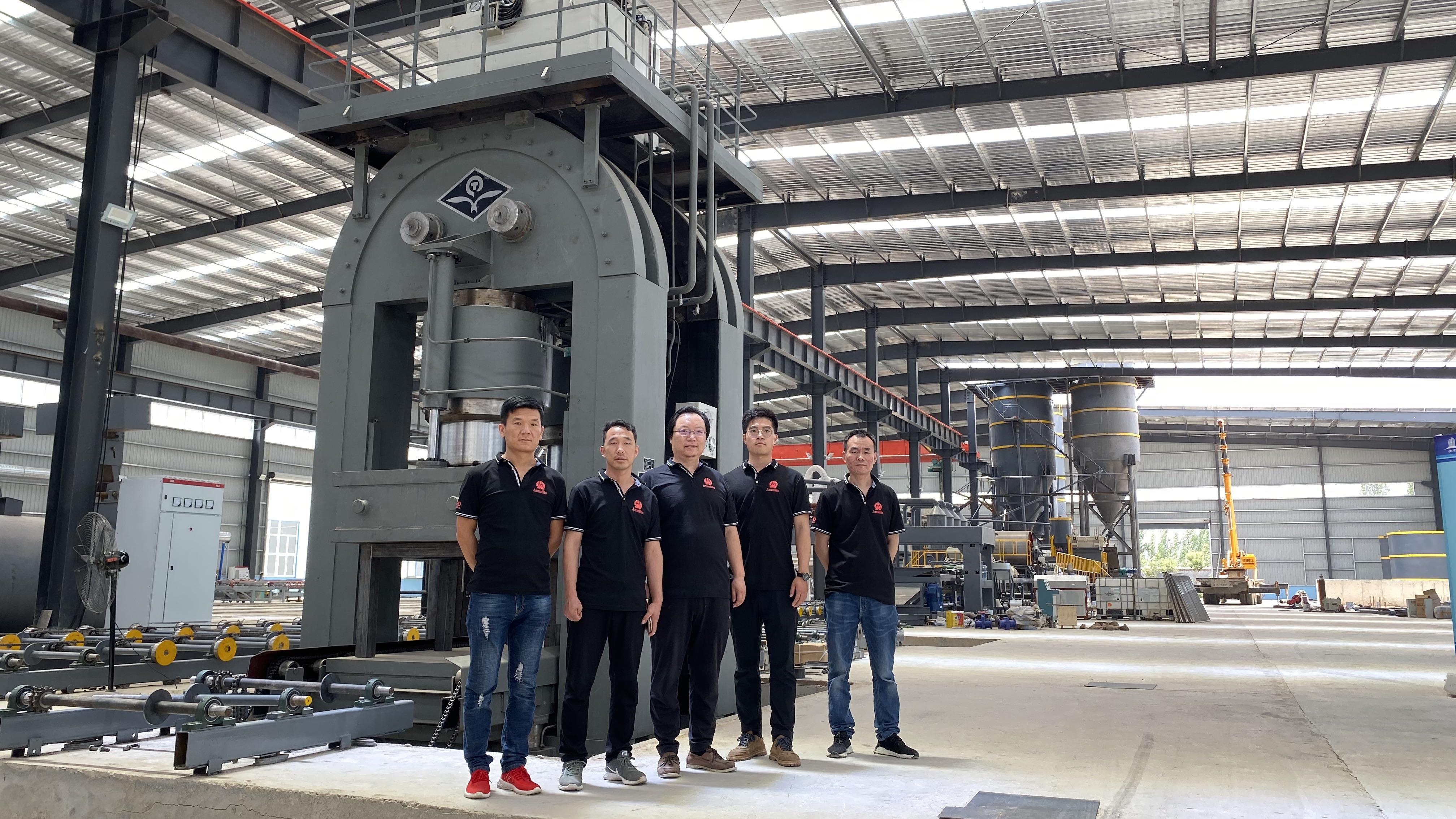 Corrugated Cement Tile Production Machine