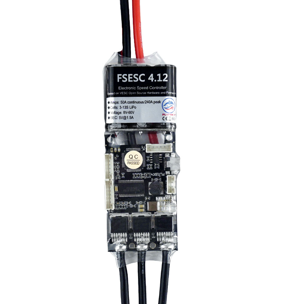 FSESC 4.12 8V-60V 50A Electronic Speed Controller