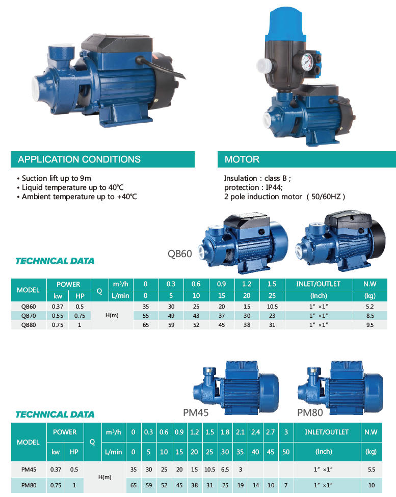 Various Types of Pumps