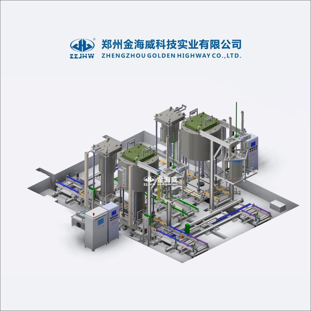 Automatic Hot Press Sintering Equipment Set