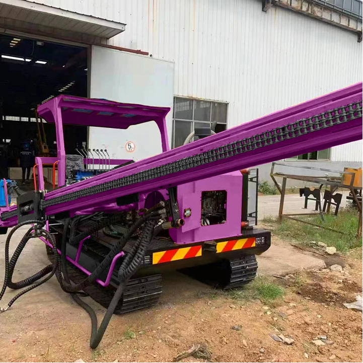 Hydraulic Hammer Pile Driver for Photovoltaic Station and Highway Construction