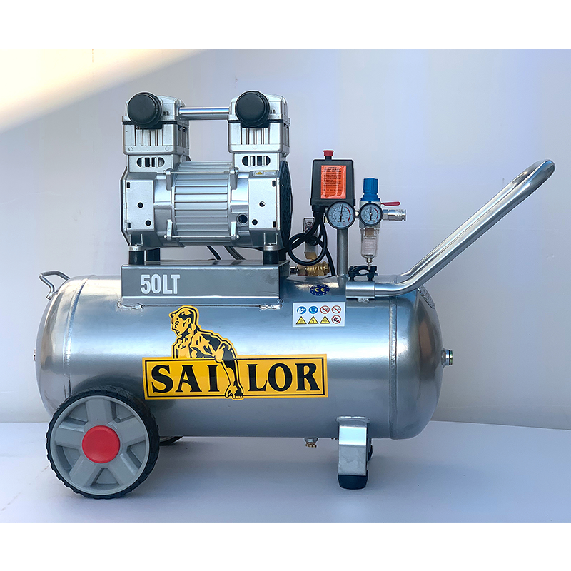 OF2550EU 2.5HP 50L Professional Oil-Free Direct Drive Air Compressor