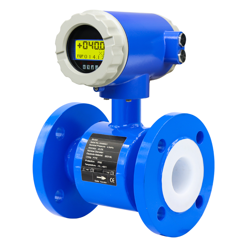 Intelligent Digital 4-20mA Electromagnetic Flow Meter