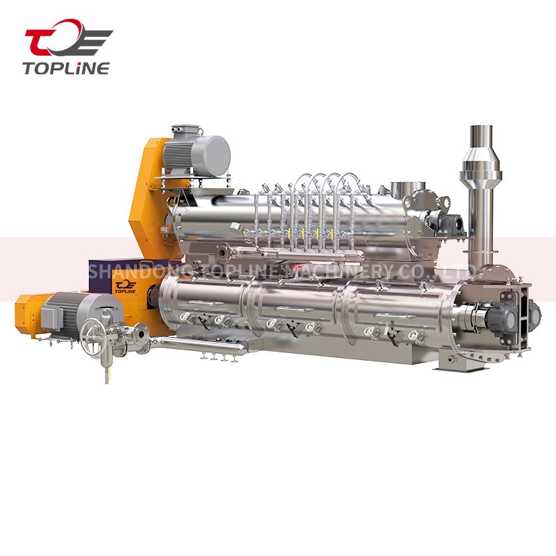 Automatic Fish Feed Production Line with Twin-Screw Extruder and Pre-Conditioner