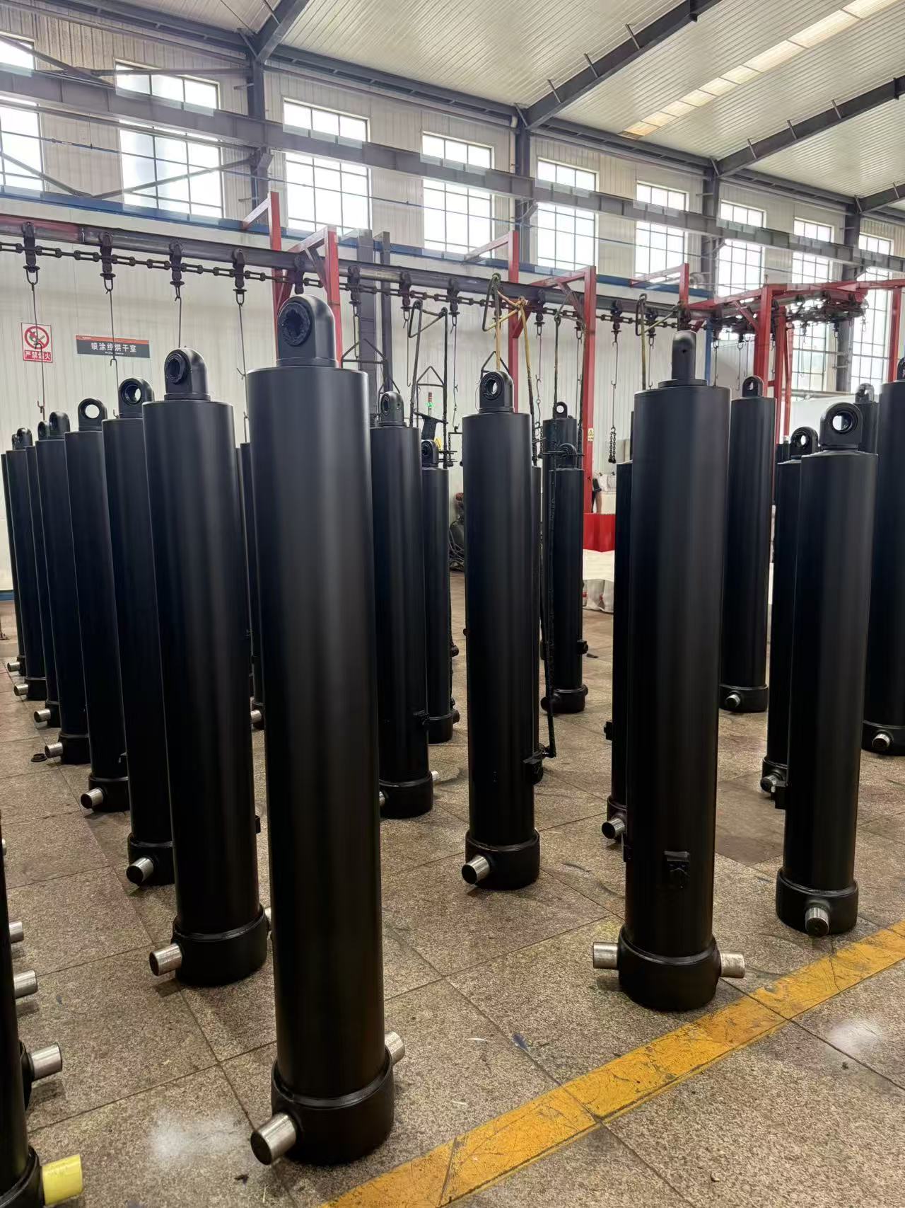 FE HYVA Type Multi-Stage Hydraulic Cylinder