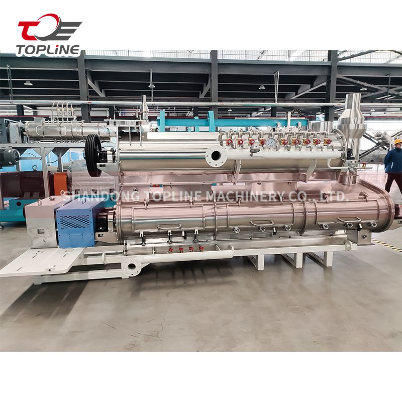 High Capacity Pet Feed Pellet Conditioner for Twin Screw Extruder