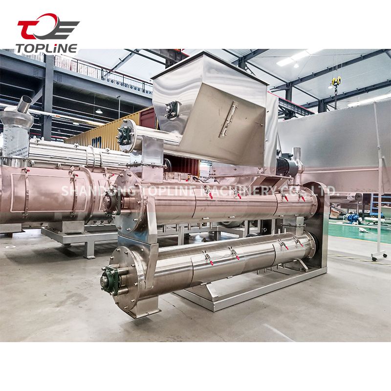 High Capacity Pet Feed Pellet Conditioner for Twin Screw Extruder
