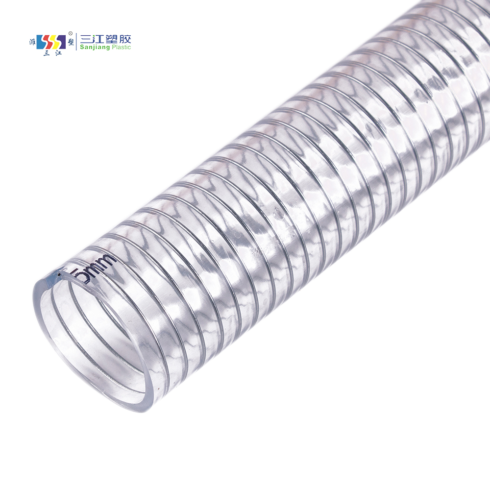 PVC Steel Wire Reinforced Water Pump Suction Hose