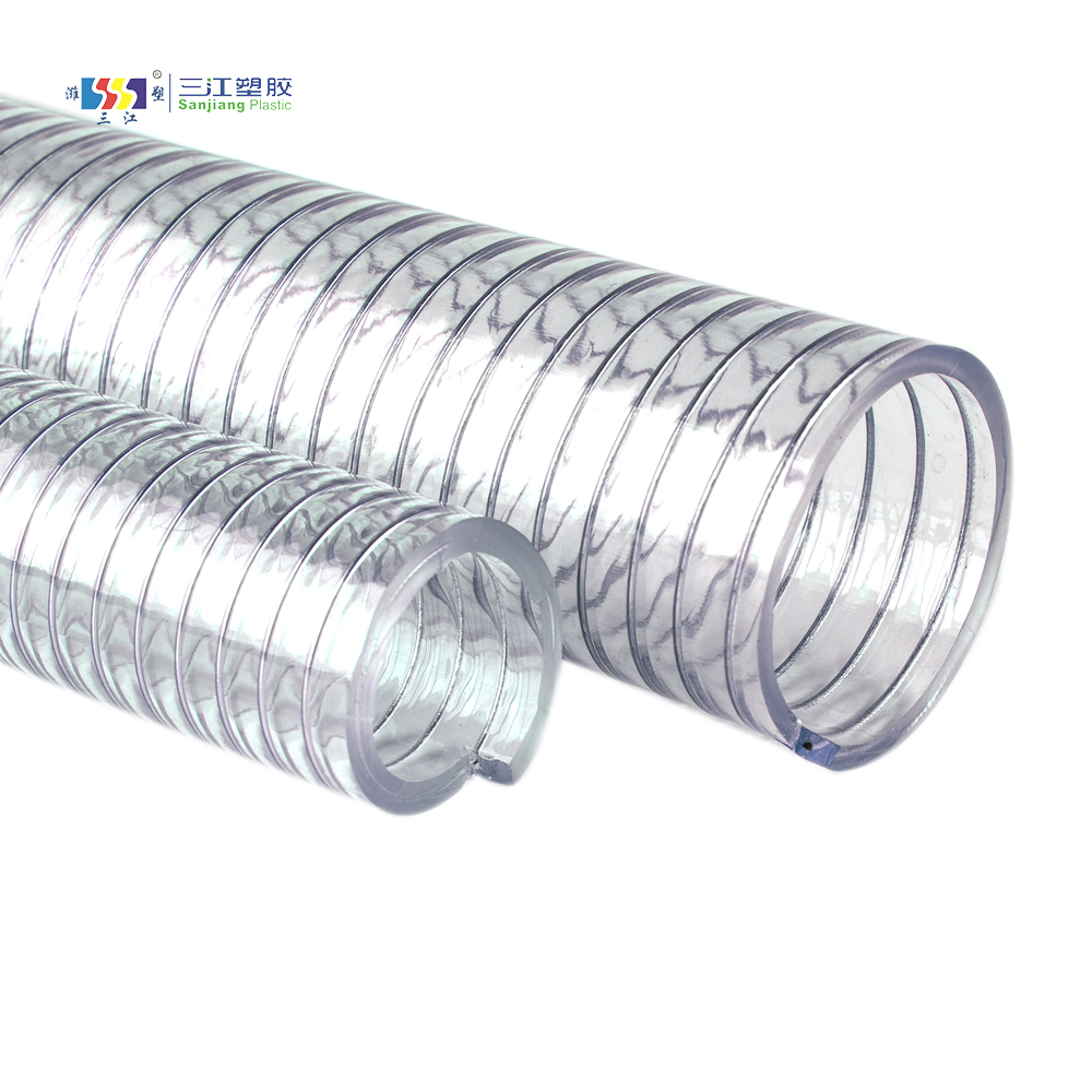 PVC Steel Wire Reinforced Water Pump Suction Hose