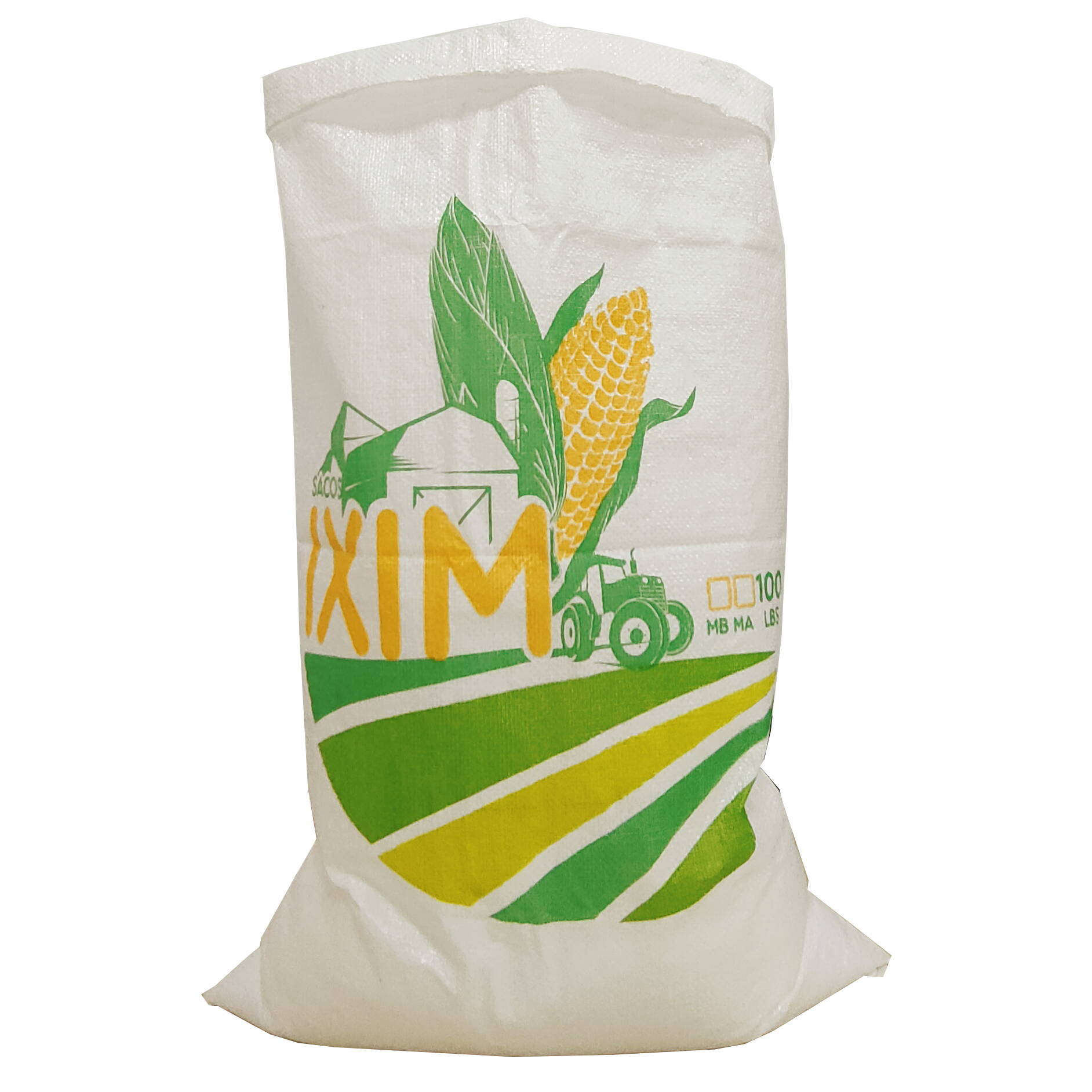 PP Plastic Woven Raffia Bags and Sacks for Rice, Corn, and Feed