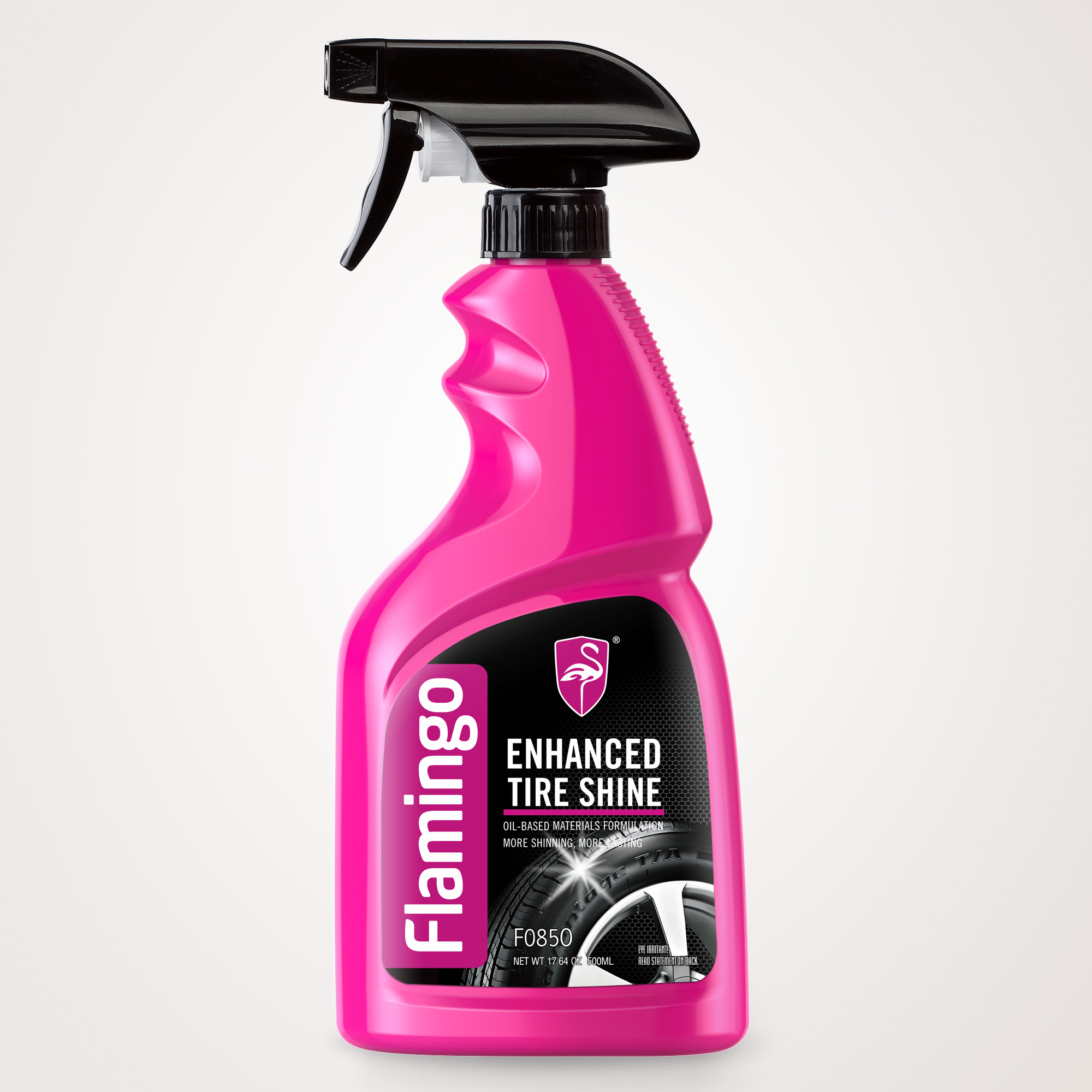 Oily Tire Shine with Precision Applicator
