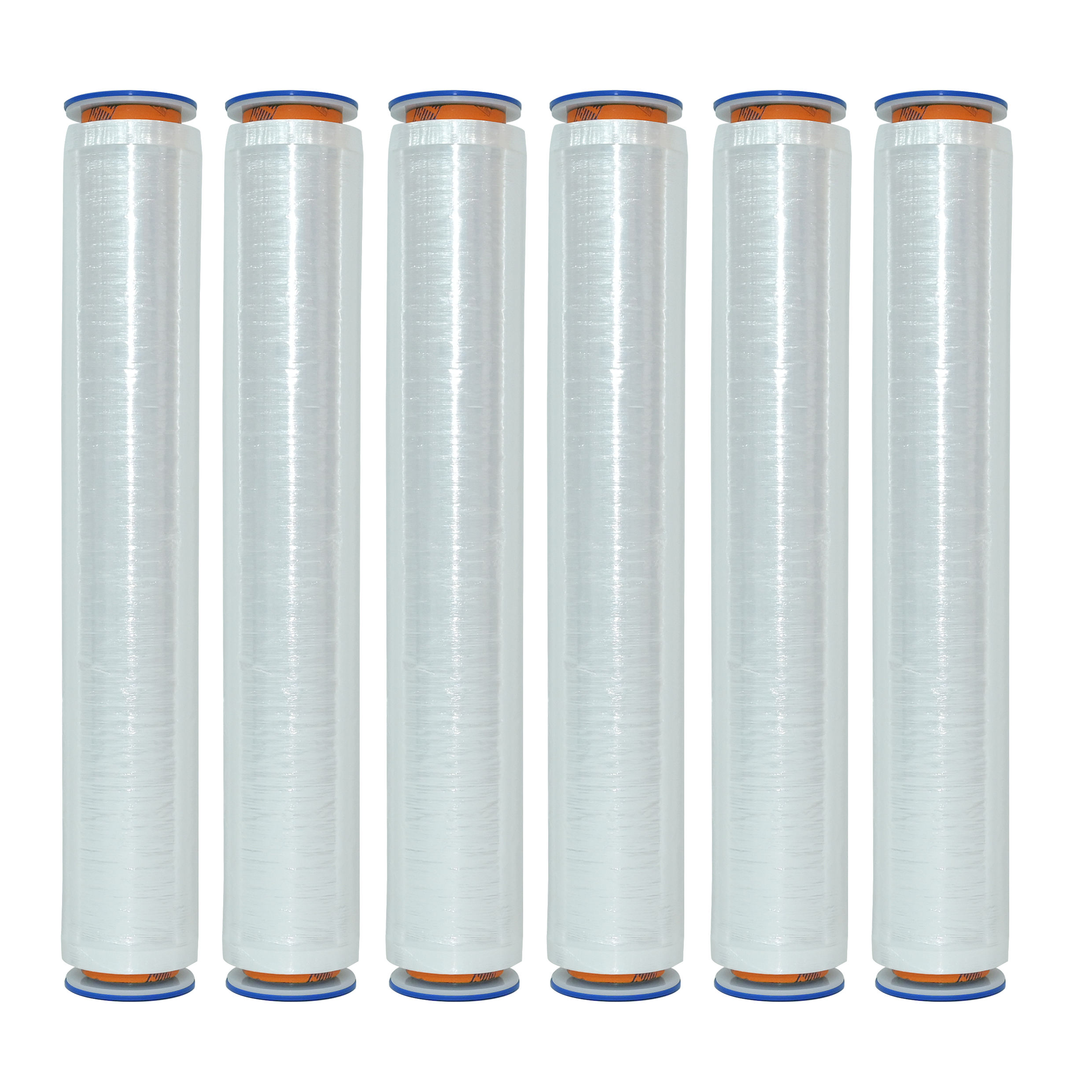 Hand stretch wrap with extended reusable removable plastic soft handle
