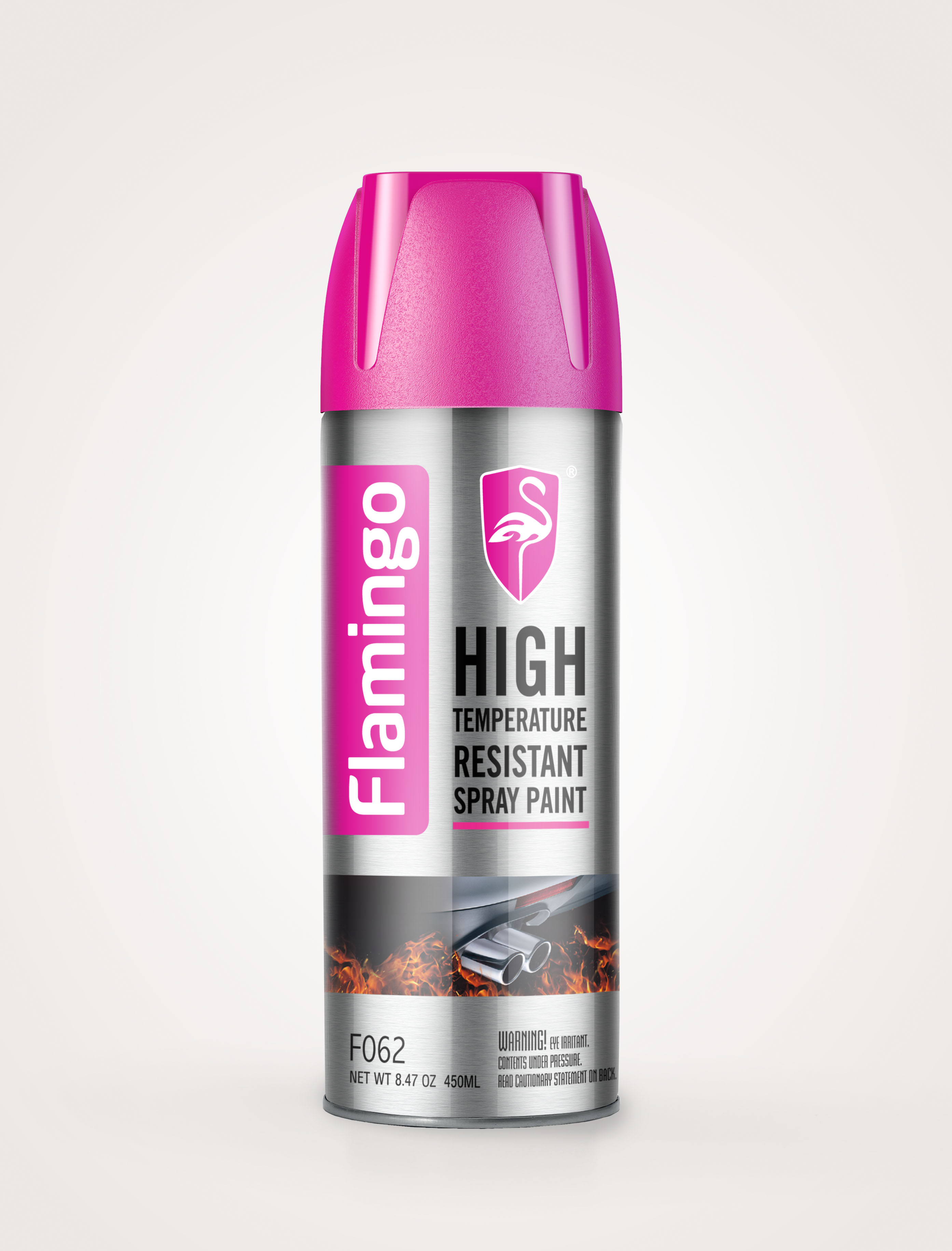 Flamingo High Temperature Resistant Silicone Aerosol Paint