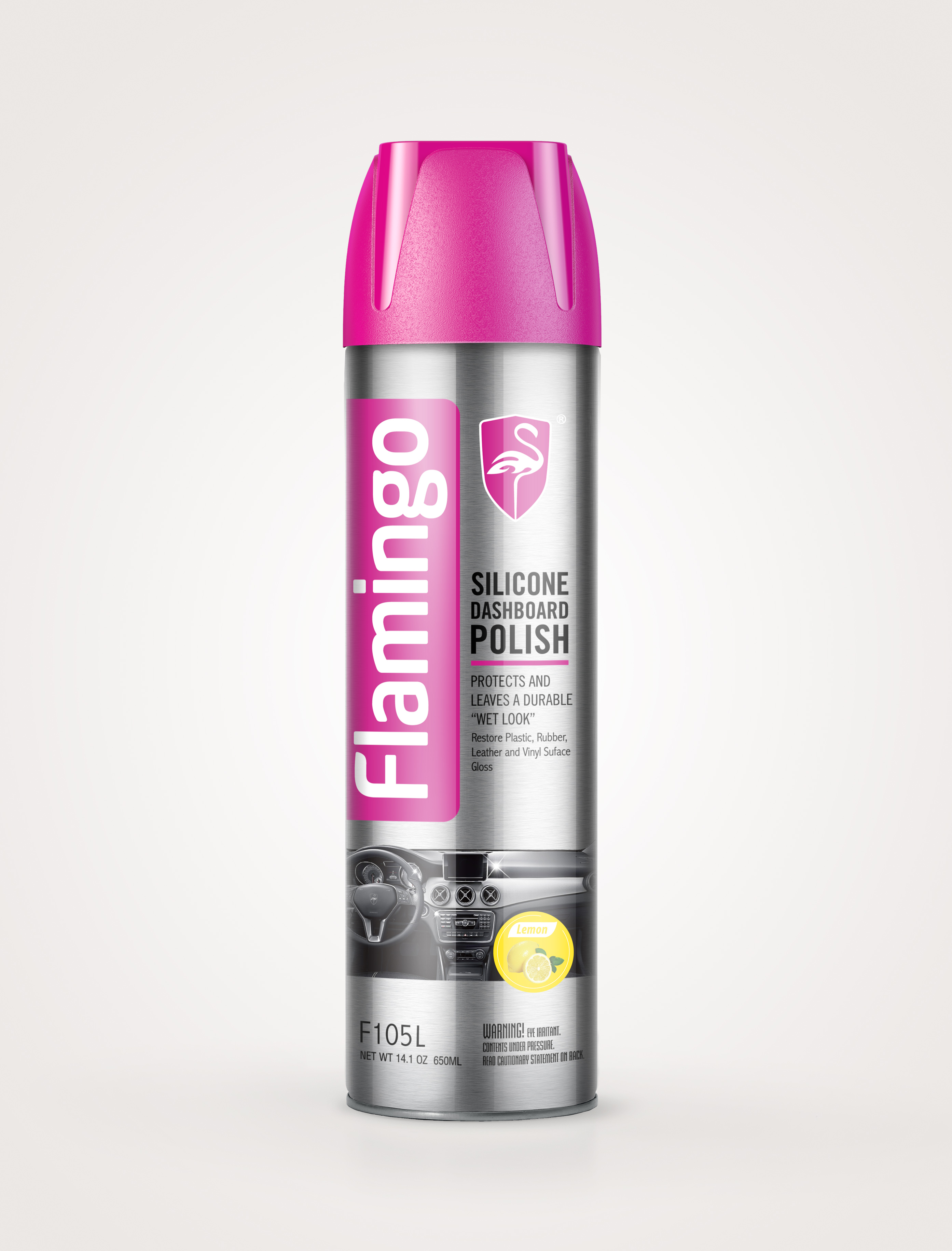 Silicone Dashboard Polish with Lemon Fragrance