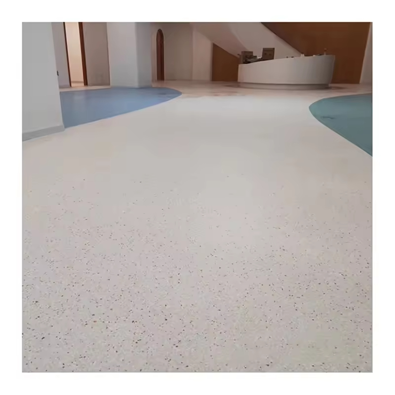 Waterproof PVC Vinyl Roll Antistatic Conductive Homogeneous Sheet Flooring