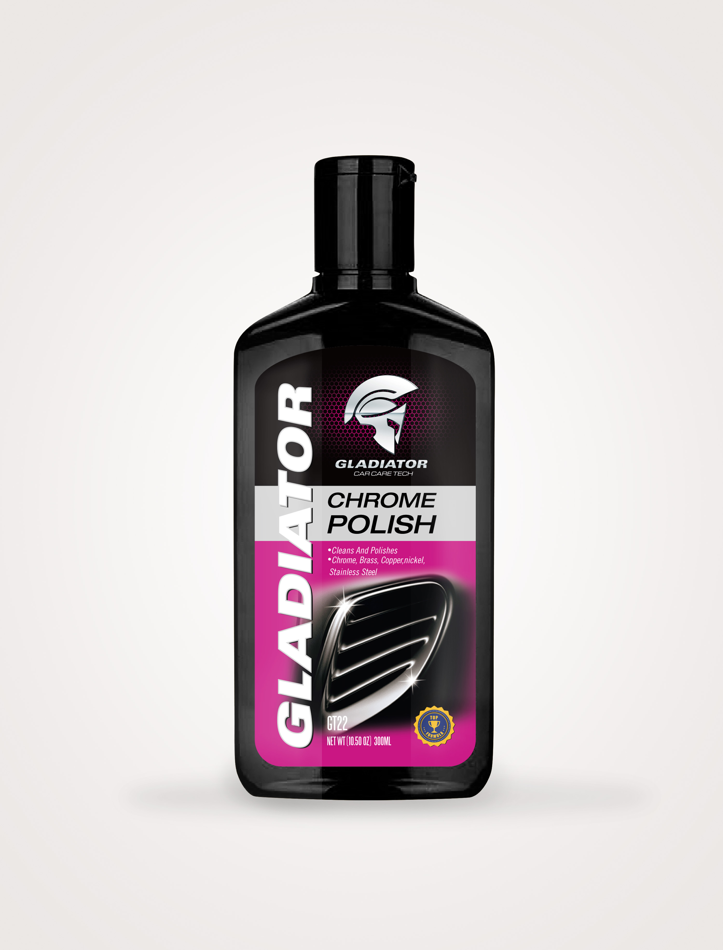 Metal Polish for Chrome, Brass, Copper, Nickel, Stainless Steel