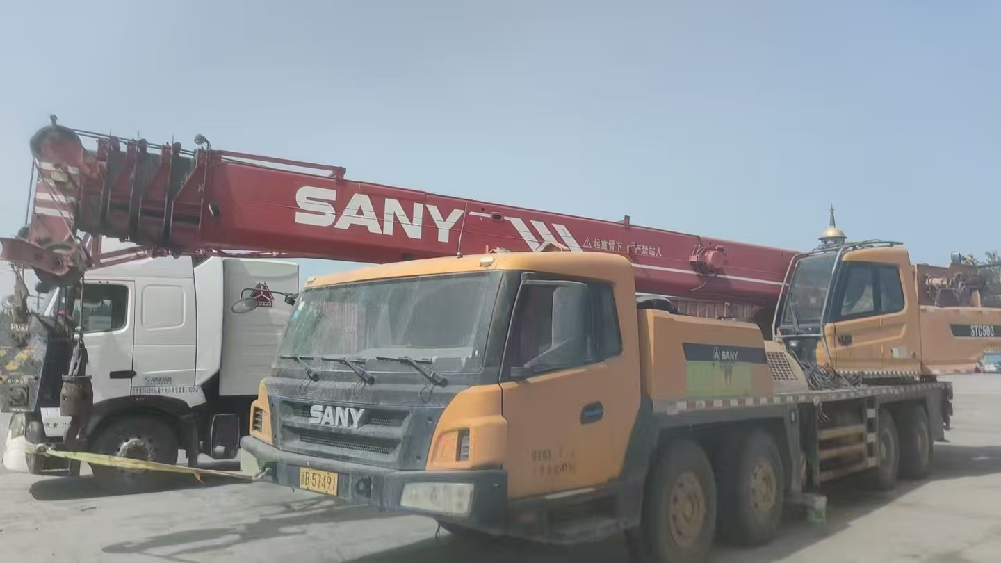 Used Sany STC500 50-ton Mobile Truck Crane