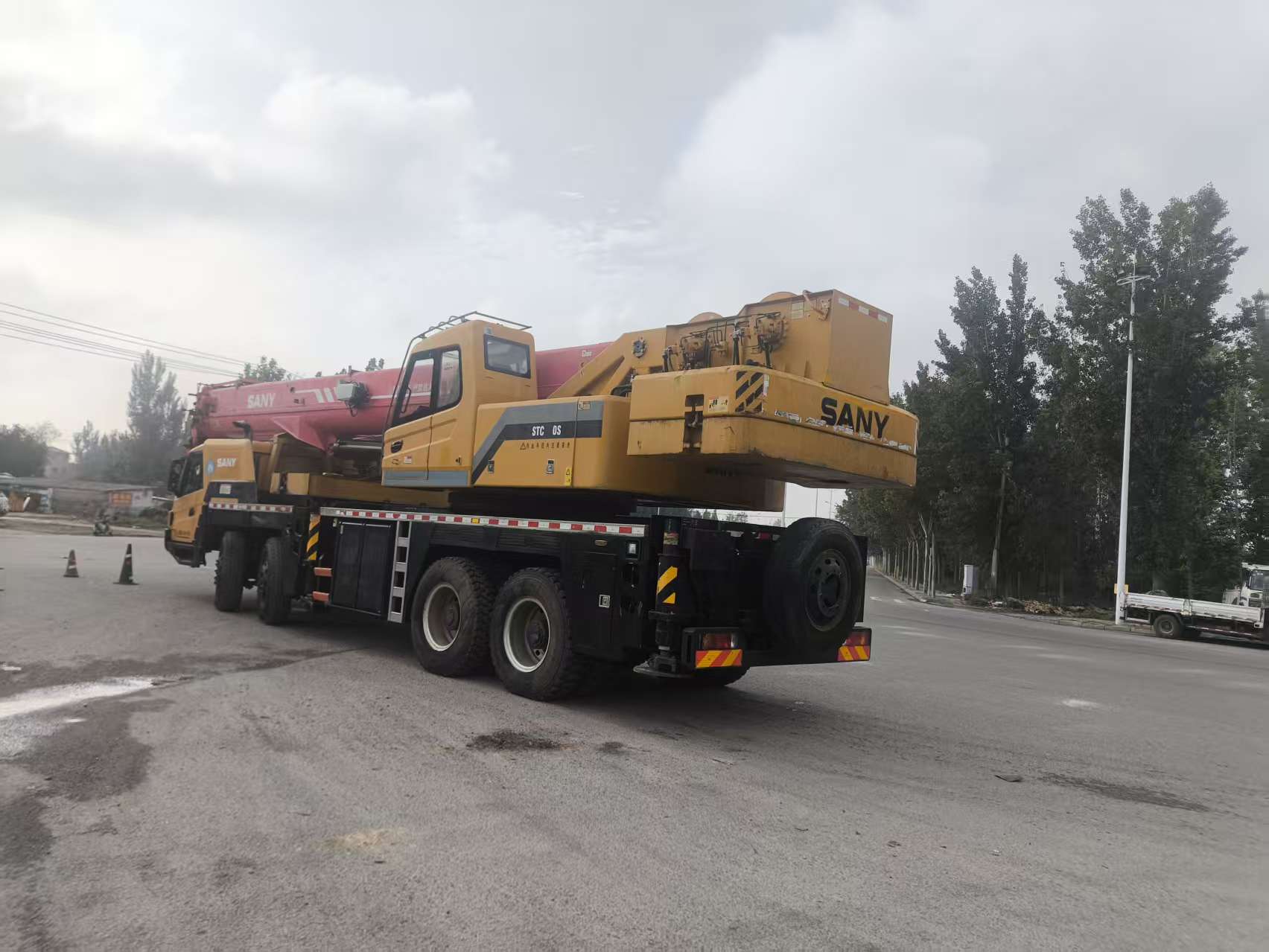 Used Sany STC750S 75-ton Truck Crane (2018 Model)