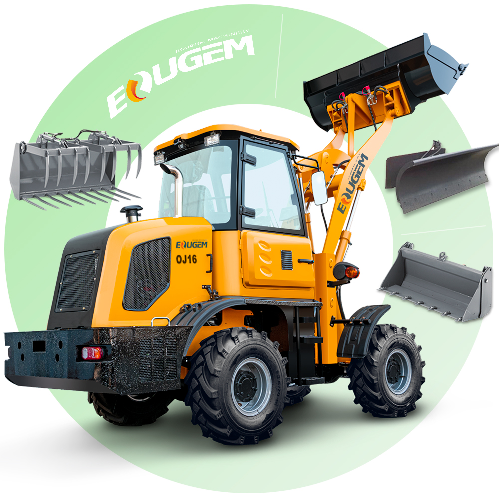 CE Approved 1600kg Wheel Loader