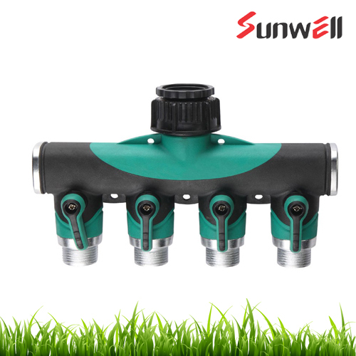 Garden Tap Adaptor with Large On/Off Knob