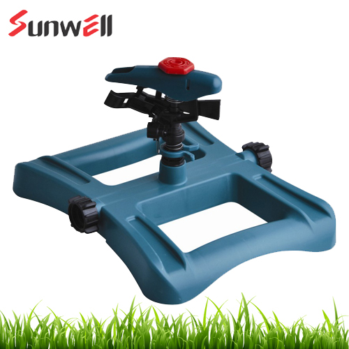 Plastic Impulse Sprinkler with Polymer Base