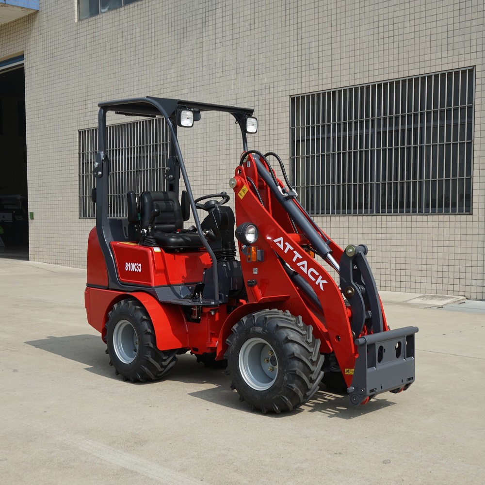 810 Compact Wheel Loader with Kubota Engine