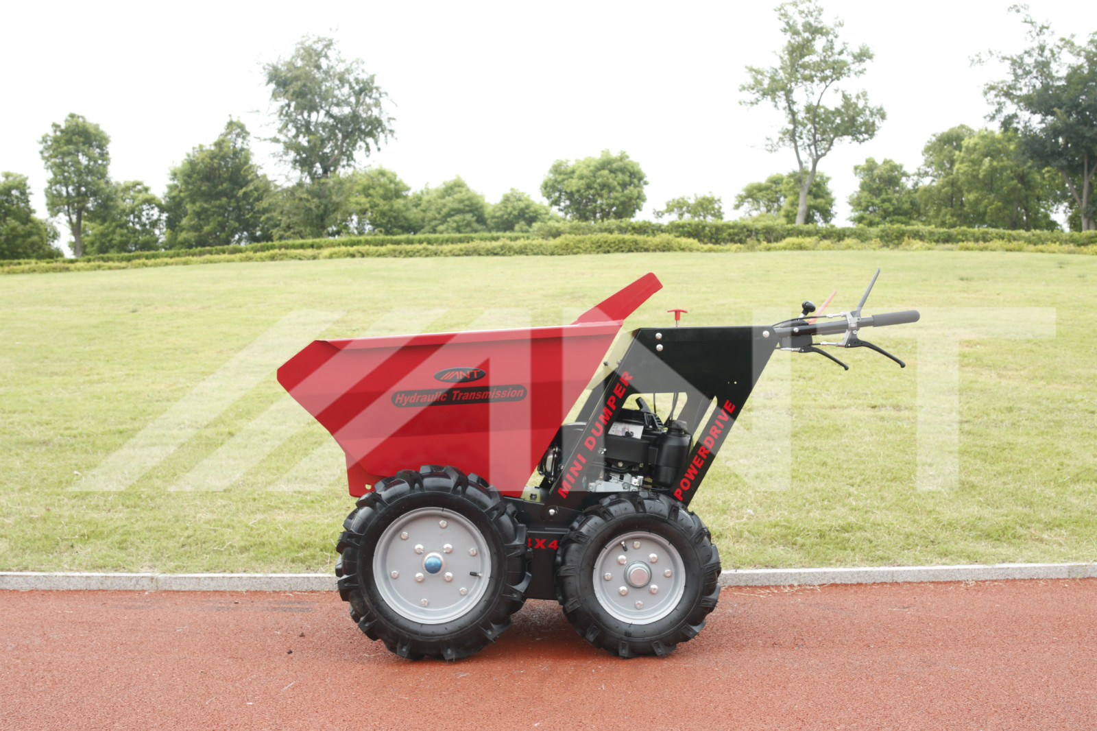 300kg Hydraulic Power Wheelbarrow, Chain Driven