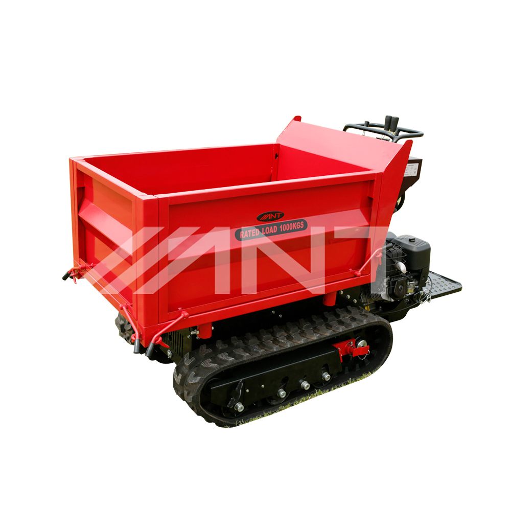 1000kg Crawler Hydraulic Power Barrow with Self-Loading Shovel