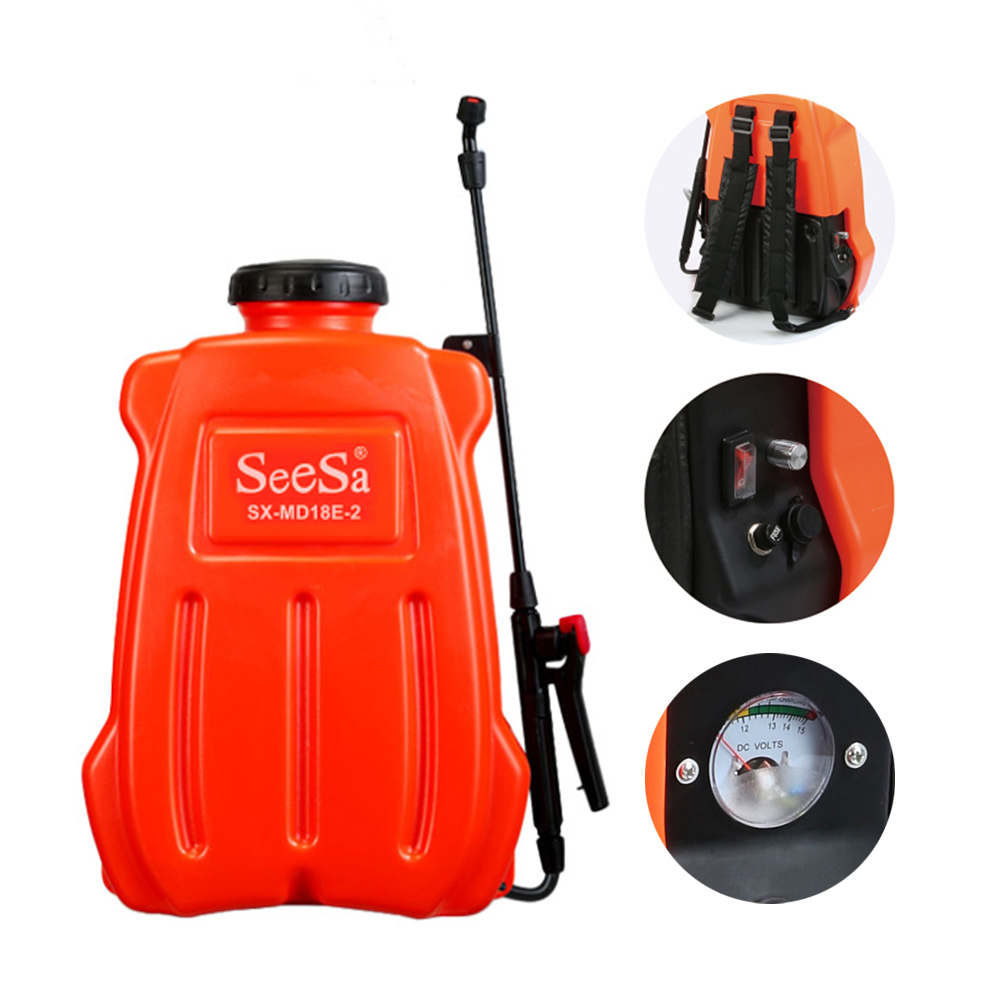 Seesa 16L/18L/20L Electric Trolley Knapsack Sprayer for Agriculture