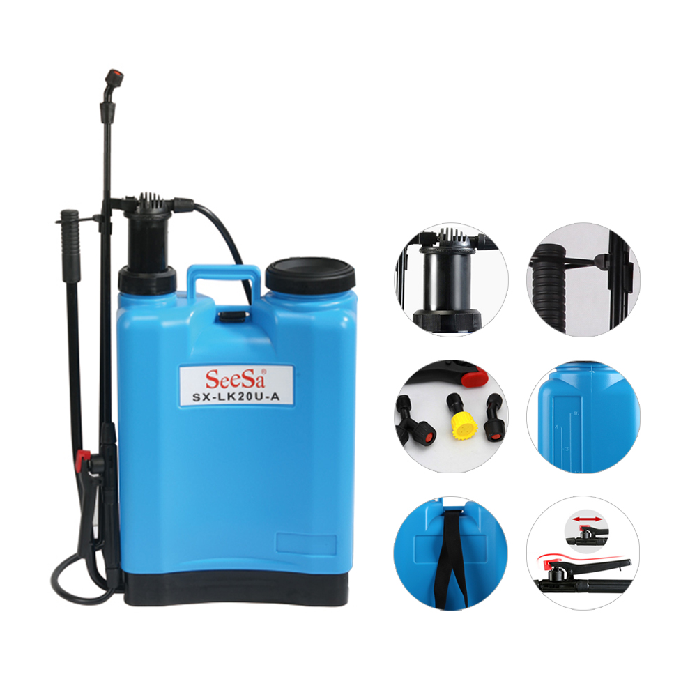 Seesa 12/16L Knapsack Manual Pressure Agriculture Disinfection Sprayer