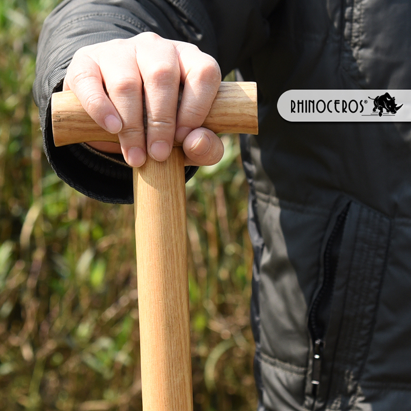 Rhino T-Wood Handle Digging Fork