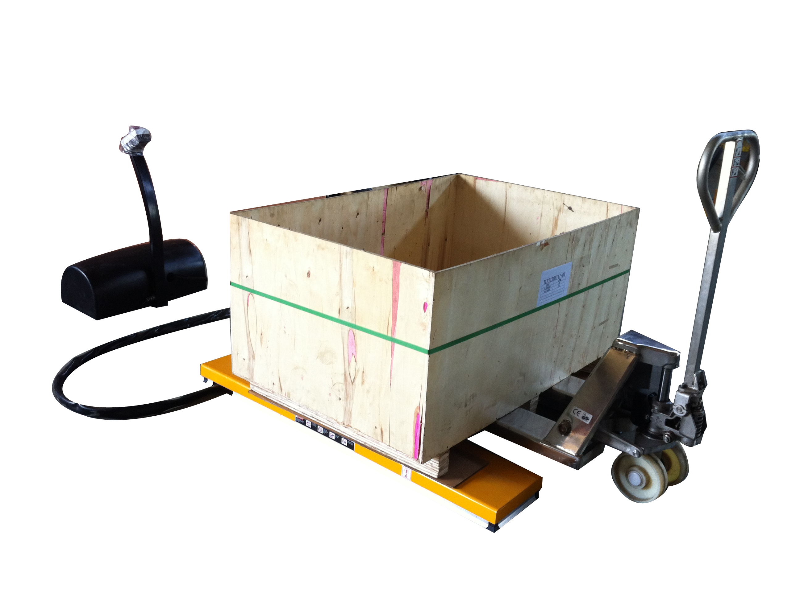Electric Lifting Platform with Safety Device
