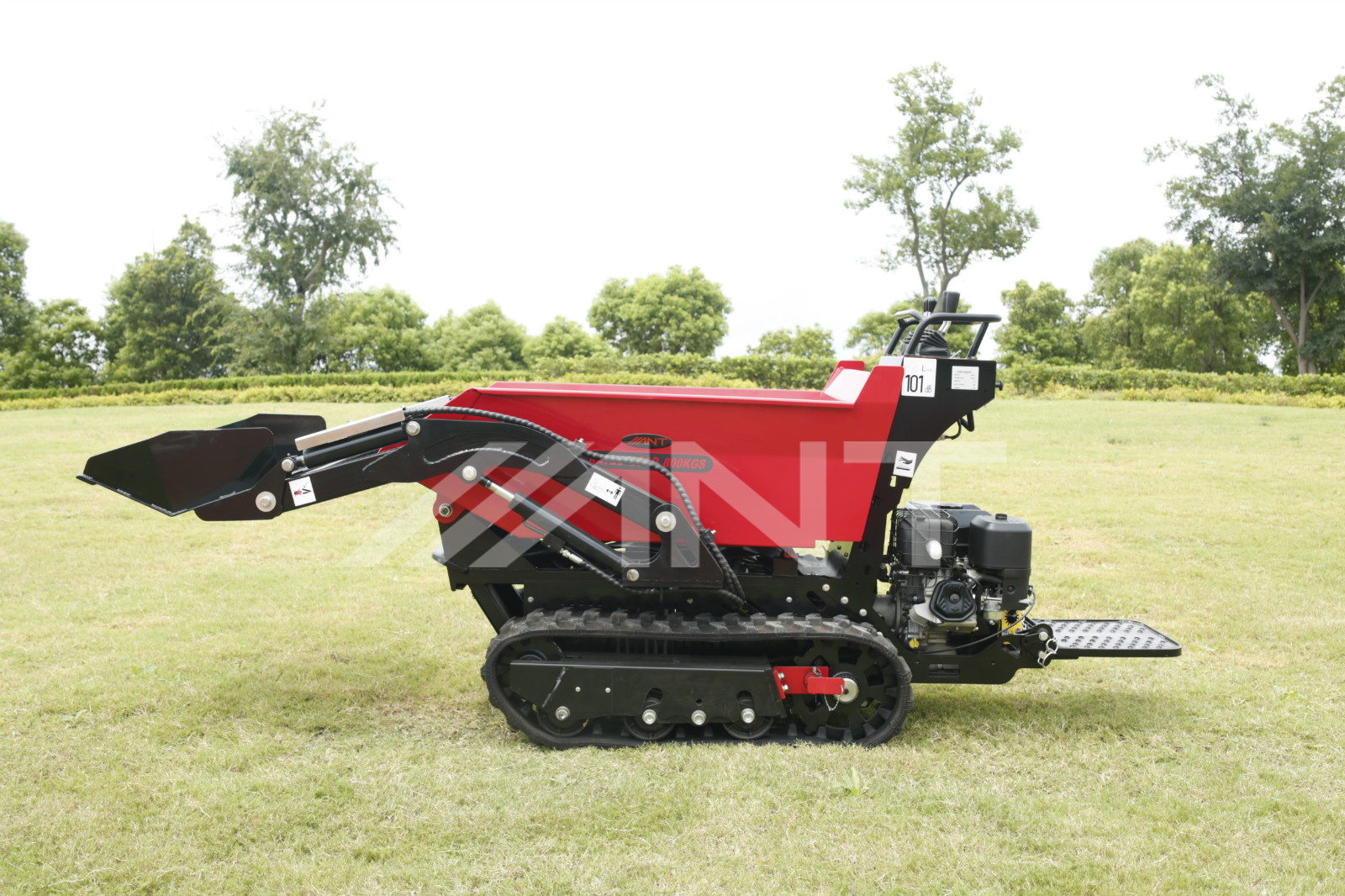 800kg Self-Loading Power Barrow with Shovel