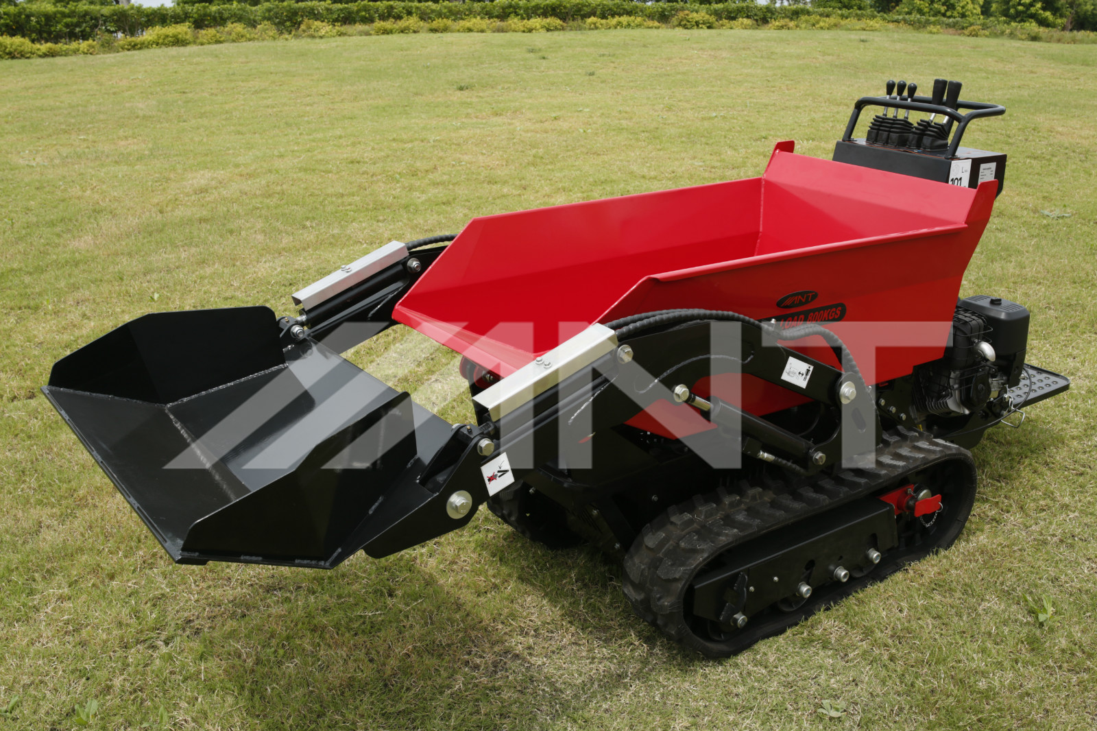 800kg Mini Dumper with Self-Loading Shovel