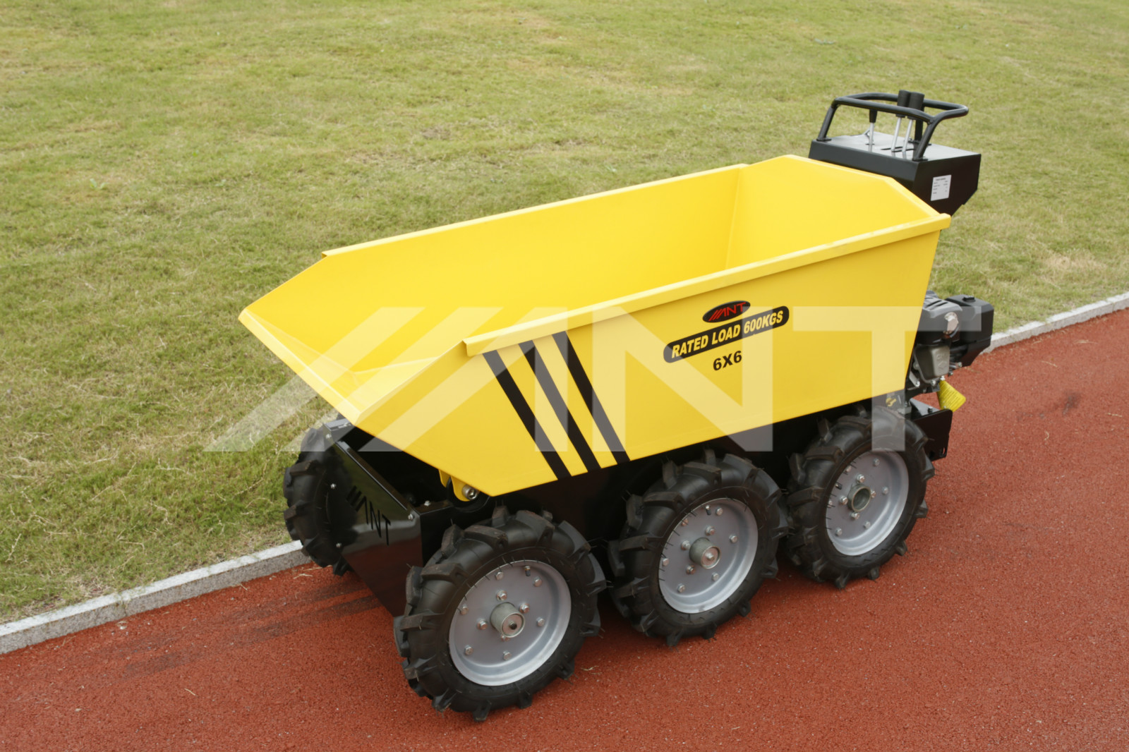 ANT 6-wheeled gasoline mini dumper truck, 600kg load capacity