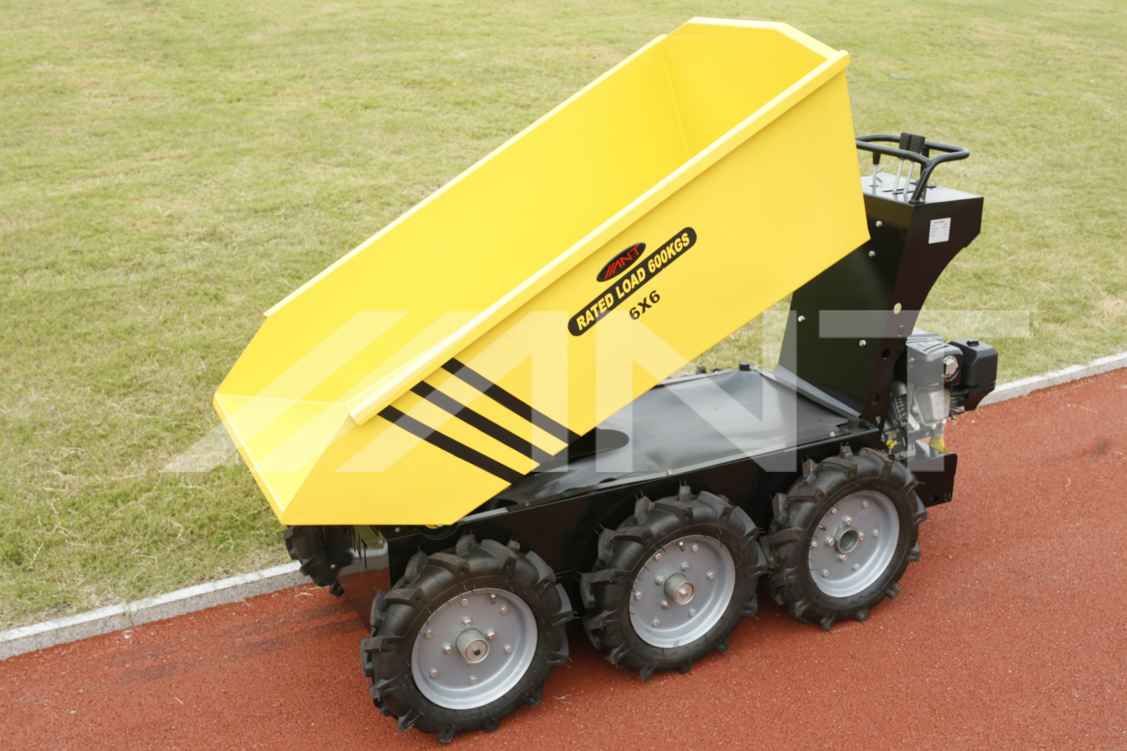ANT Self-Loading Mini Dumper with 6-Wheel Drive and Gasoline Engine