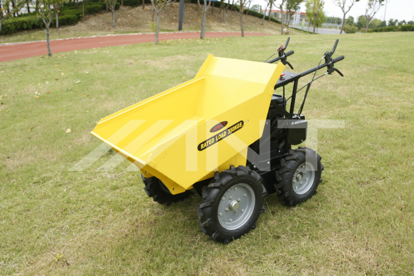 350kg Gasoline Powered Wheeled Dumper with Mechanical Design