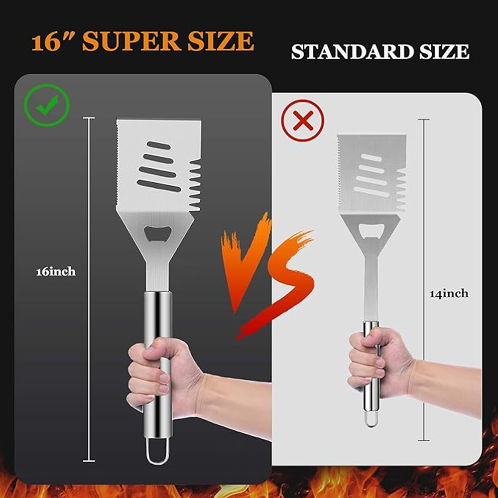 Hip-home 30-Piece Stainless Steel BBQ Grilling Tool Set