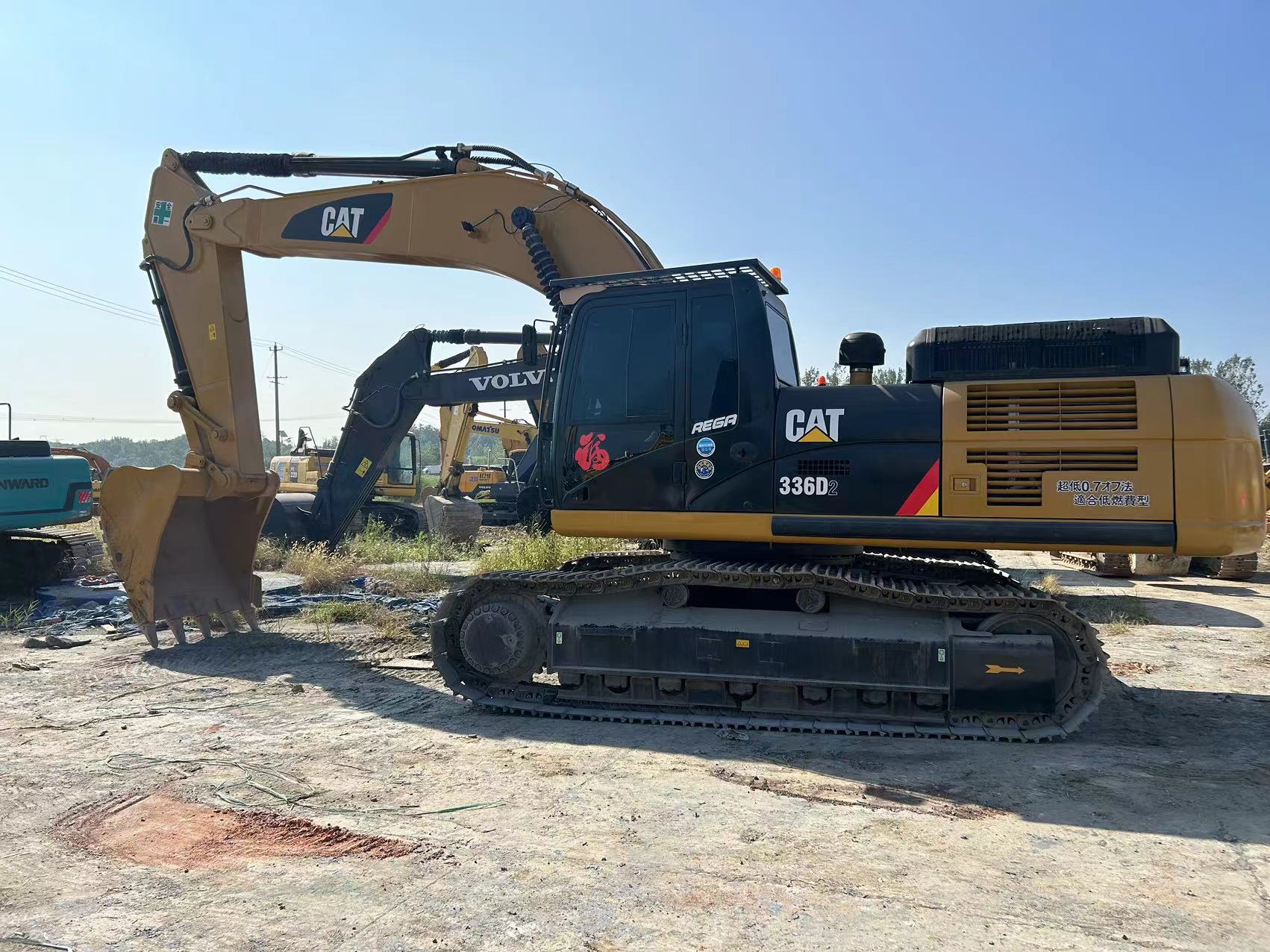 Used Four-Wheel Drive Wheeled Excavator for Municipal Road Construction
