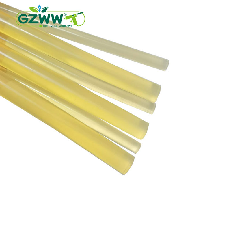 Yellow Translucent Manual Hot Melt Glue Stick