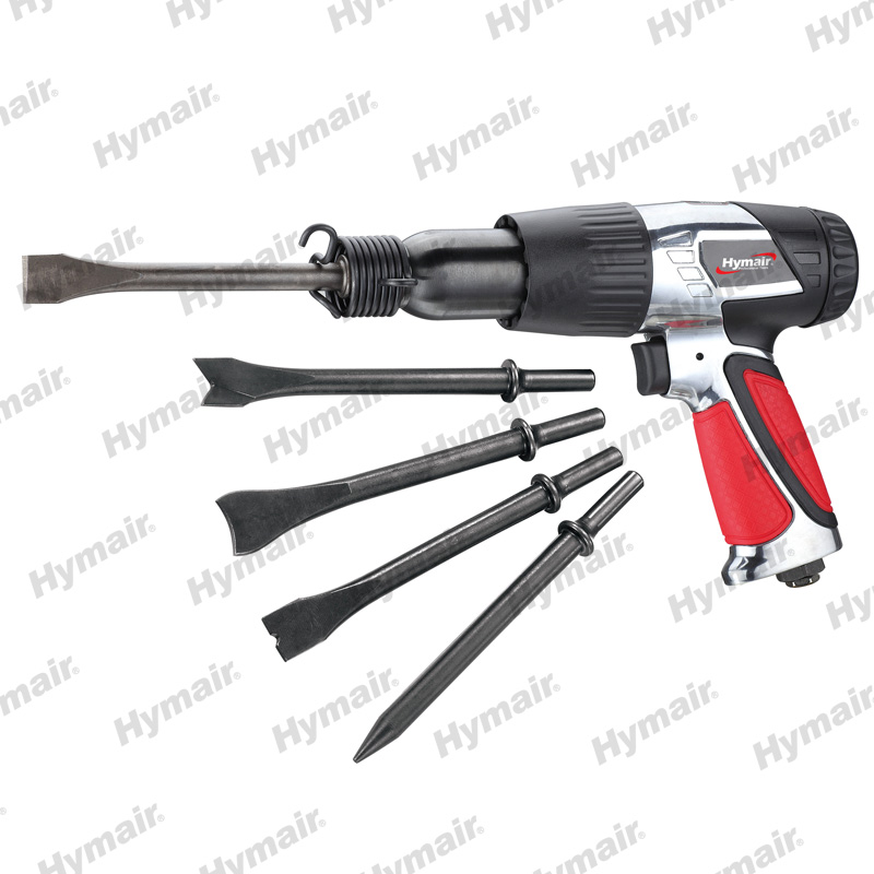 190mm Vibration-Reduction Air Hammer with 5 Chisels