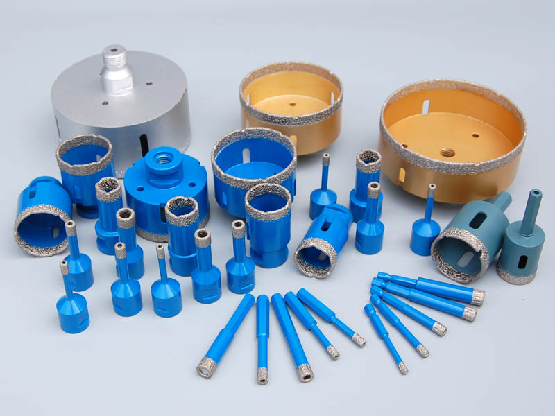 Vacuum Brazed Diamond Core Drill Bit