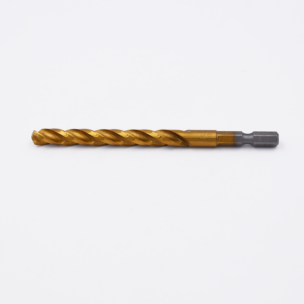 3-Flute End Mill with Hex Shank