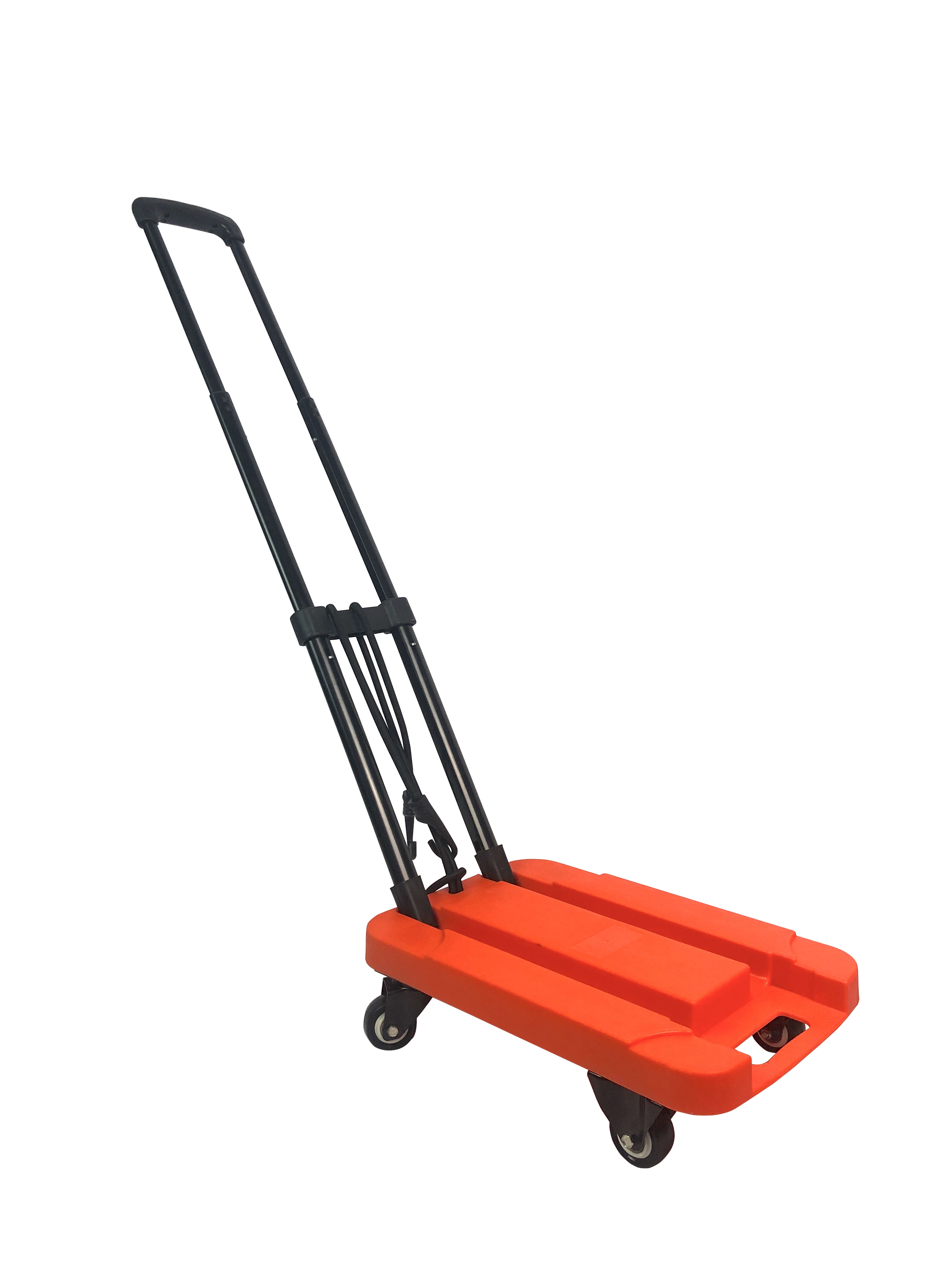 Multi-purpose Foldable Steel Trolley with PP Platform