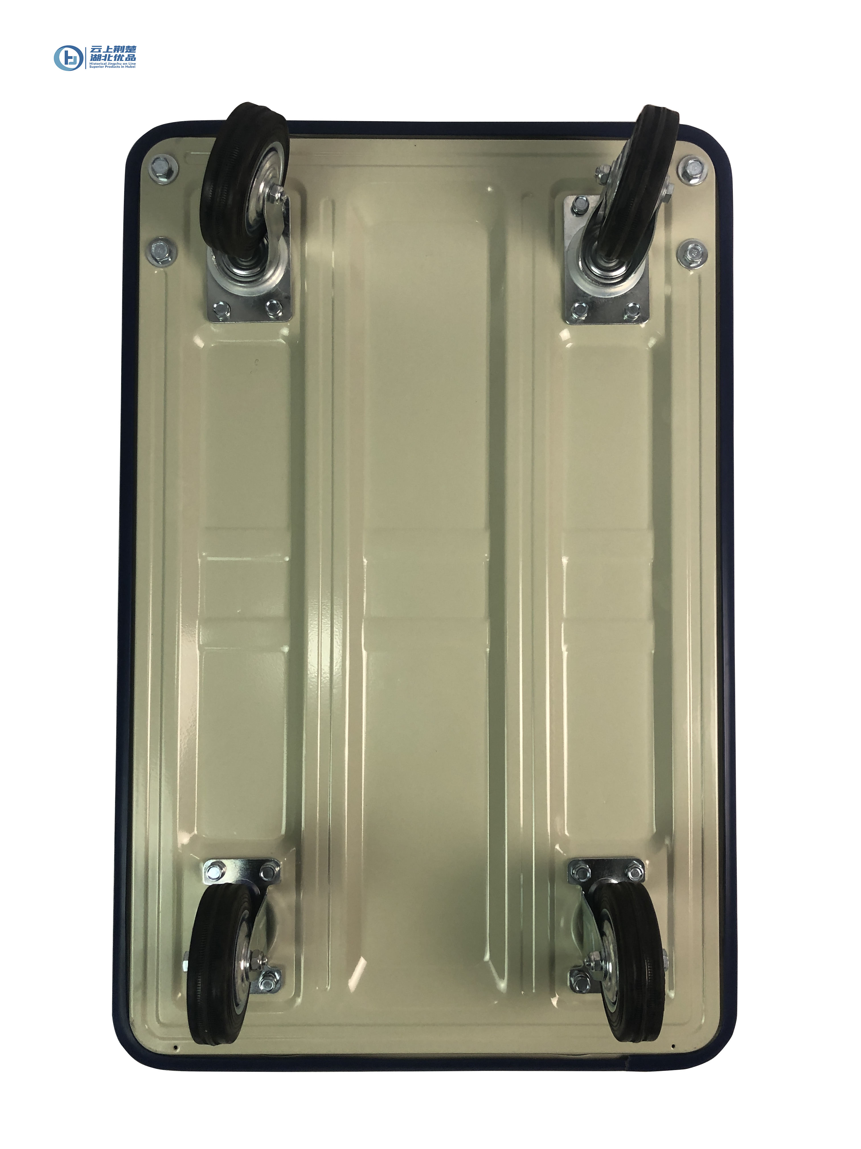 Steel Platform Handtruck with 4" Solid Rubber Tires