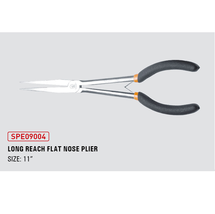 11-inch Long Reach Flat Nose Pliers