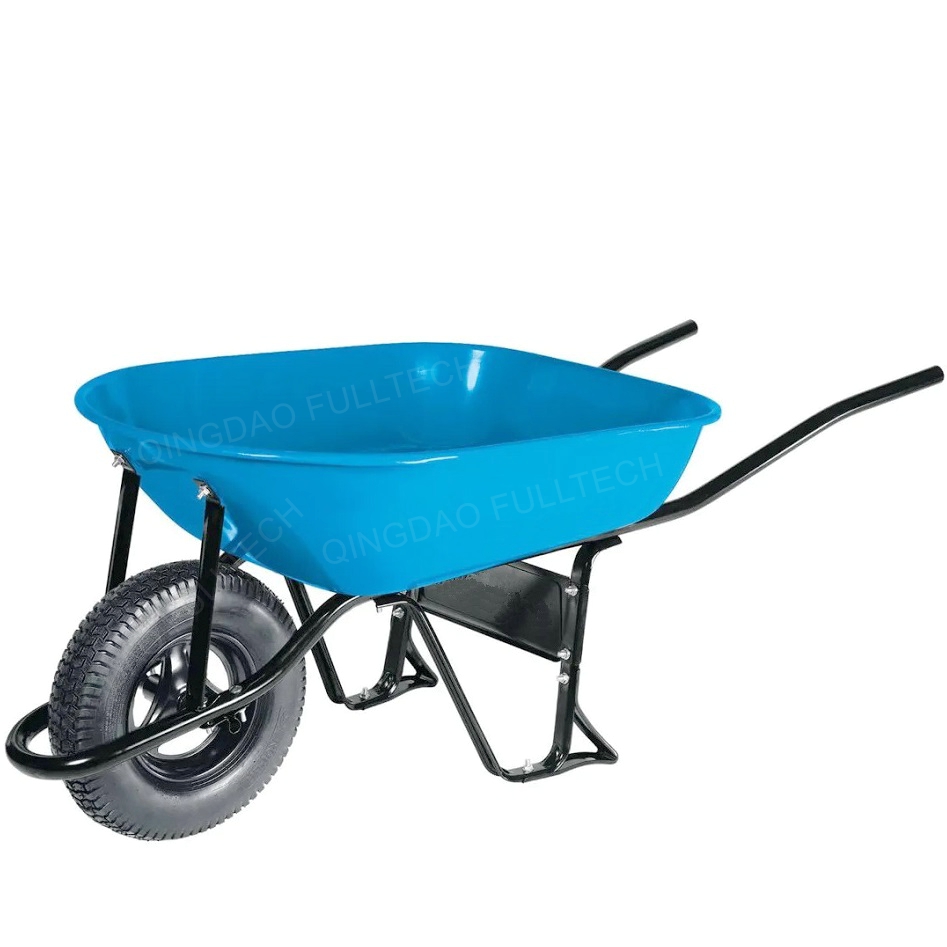 Galvanized Construction and Gardening Wheelbarrow