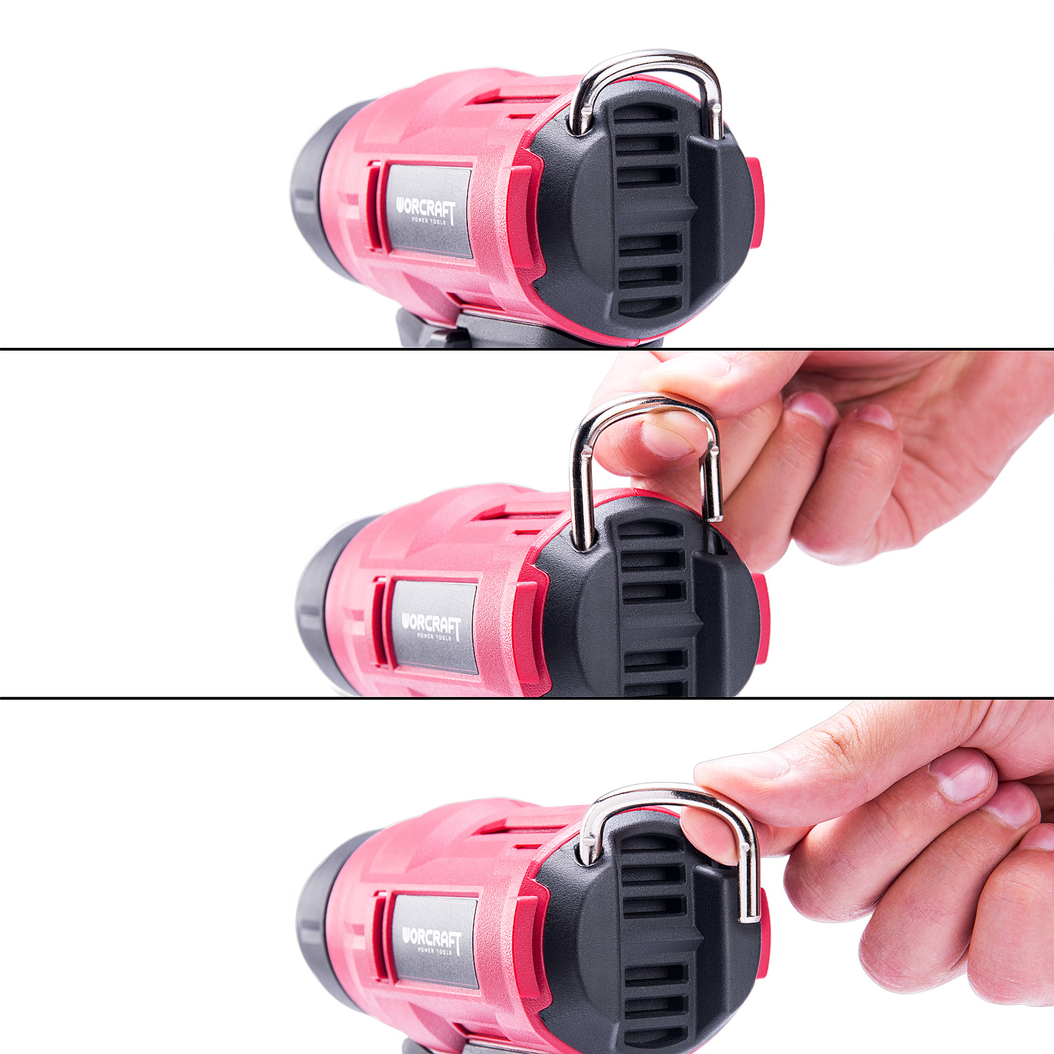 WORCRAFT 20V Cordless Li-ion Hot Air Gun
